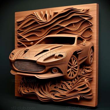 3D мадэль Aston Martin DBS (STL)